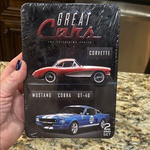 NEW IN PKG Great Cars 2 DVD Set - Corvette and Mustang